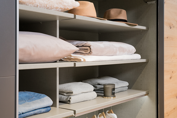 Fachboden SKØP 90 cm - Beige - 3er Set