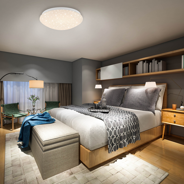 LED-Deckenleuchte  Moon - Acrylglas - 1-flammig