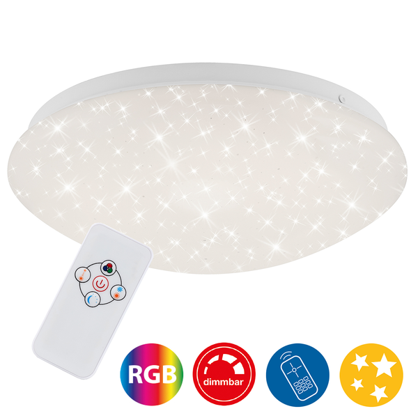 LED-Deckenleuchte  Moon - Acrylglas - 1-flammig