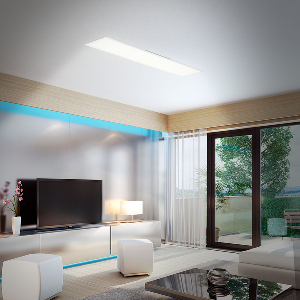 LED-Deckenleuchte  Colour - Aluminium - 1-flammig