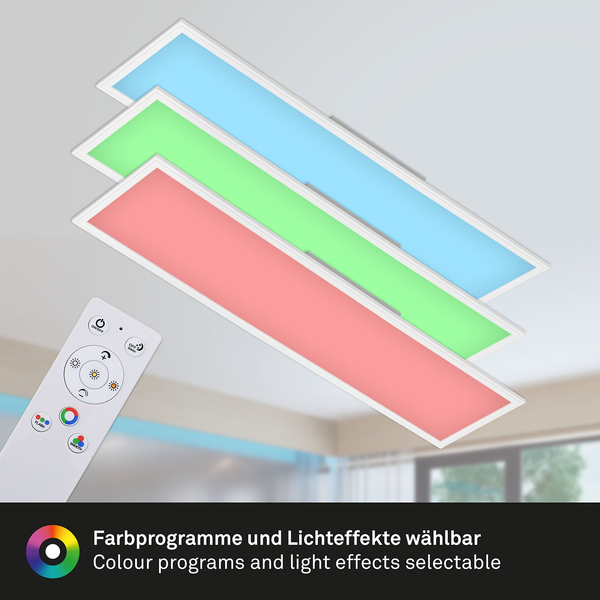 LED-Deckenleuchte  Colour - Aluminium - 1-flammig