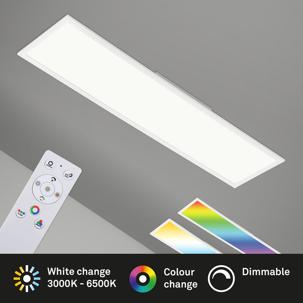 LED-Deckenleuchte  Colour - Aluminium - 1-flammig