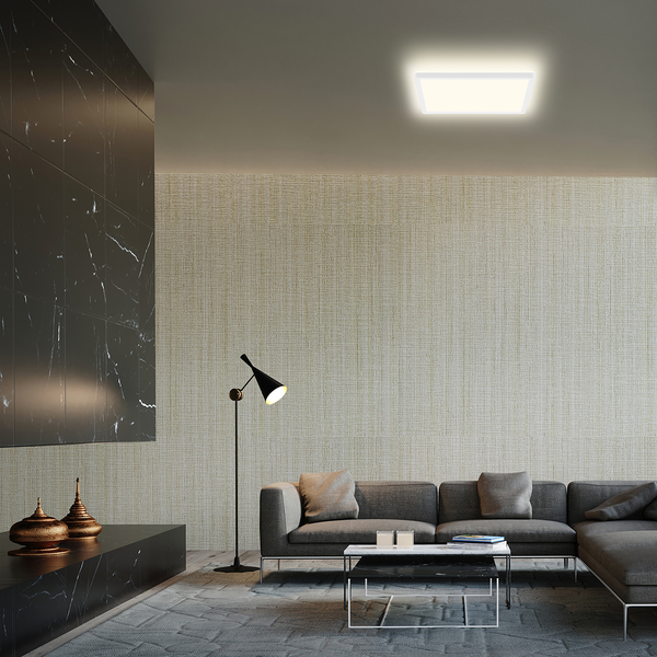 LED-Deckenleuchte  Slim - Fiberglas - 1-flammig
