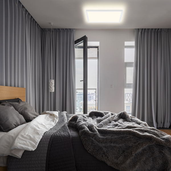 LED-Deckenleuchte  Slim - Fiberglas - 1-flammig