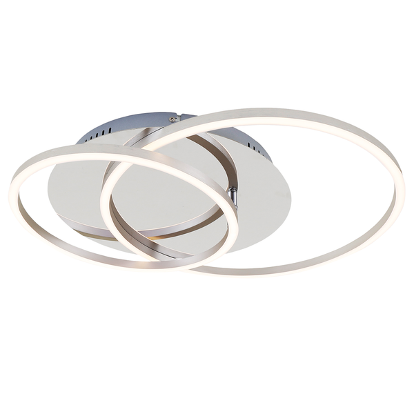 LED-Deckenleuchte  Frame - Kunststoff / Aluminium - 1-flammig