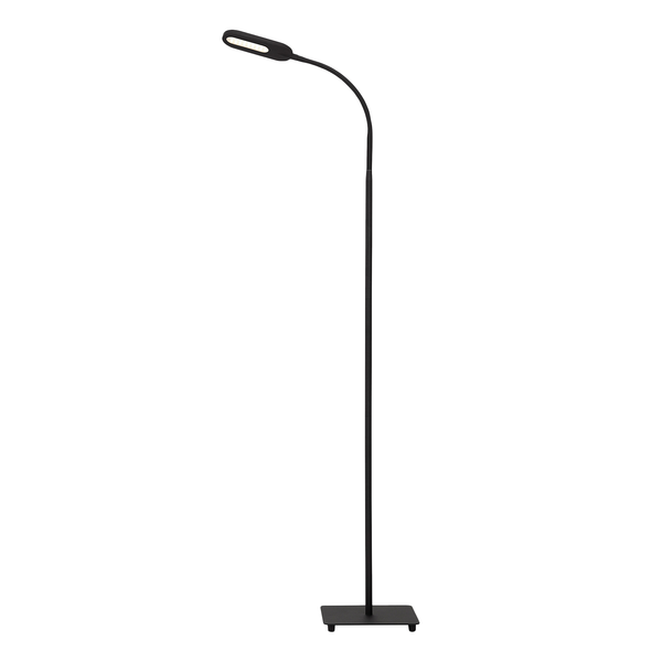 LED-Stehleuchte  Office Step - Stahl - 1-flammig
