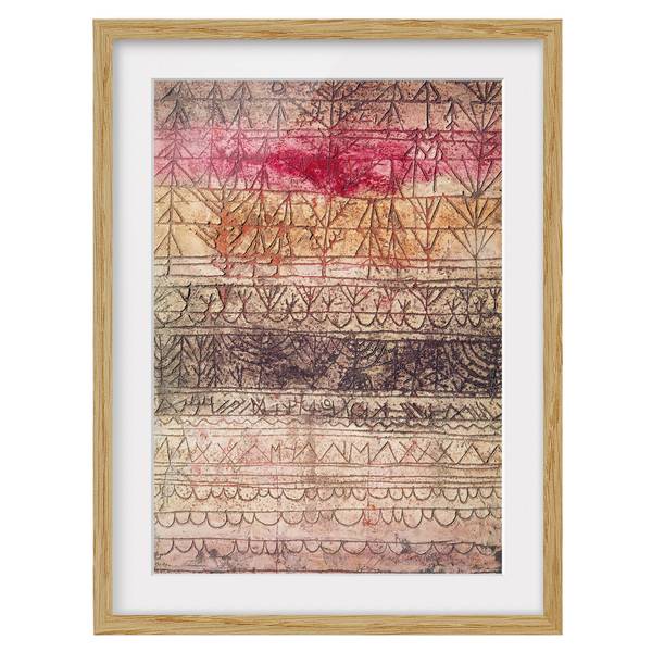 Bild Jungwaldtafel IV - Eiche teilmassiv - Eiche - 70 x 100 cm