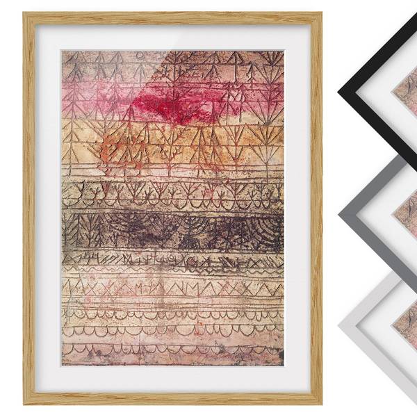 Bild Jungwaldtafel IV - Eiche teilmassiv - Eiche - 70 x 100 cm