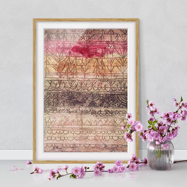 Bild Jungwaldtafel IV - Eiche teilmassiv - Eiche - 70 x 100 cm