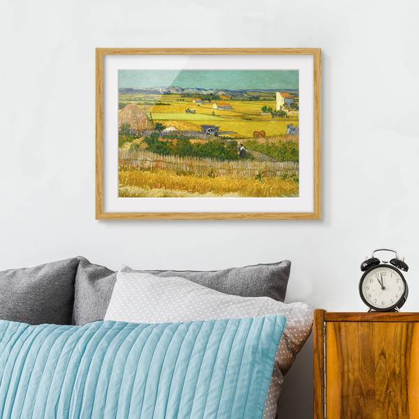 Bild Die Ernte IV - Eiche teilmassiv - Eiche - 100 x 70 cm