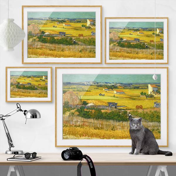 Bild Die Ernte IV - Eiche teilmassiv - Eiche - 100 x 70 cm