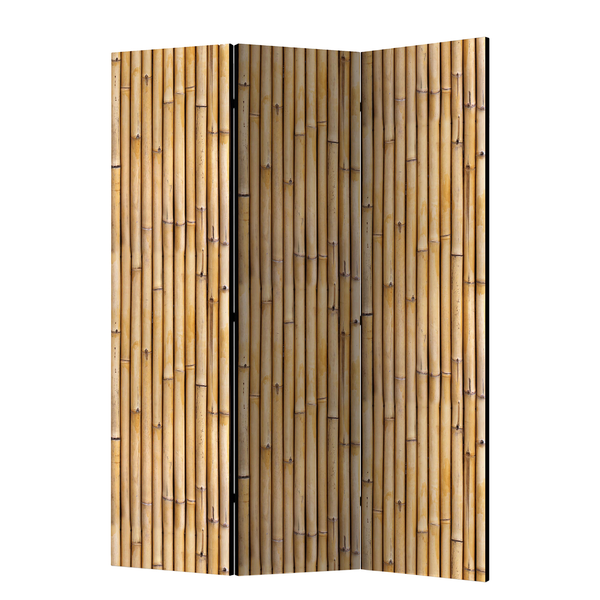 Paravent Amazonian Wall - Vlies - Braun - 3-teilig