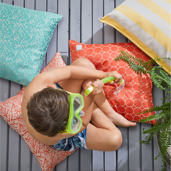 Dekokissen 3967 II - Kunstfaser - Gelb