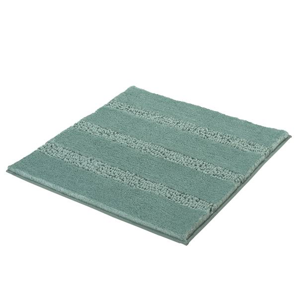 Badteppich Monrovia I - Polyester - Mintgrün - 60 x 60 cm