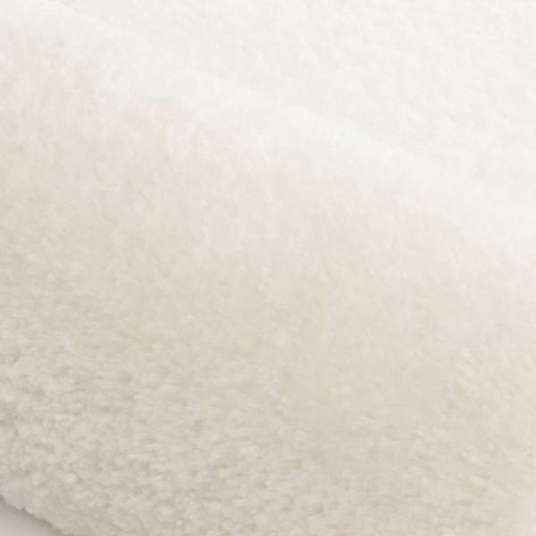 WC-Vorleger Meadow - Polyester - Weiß