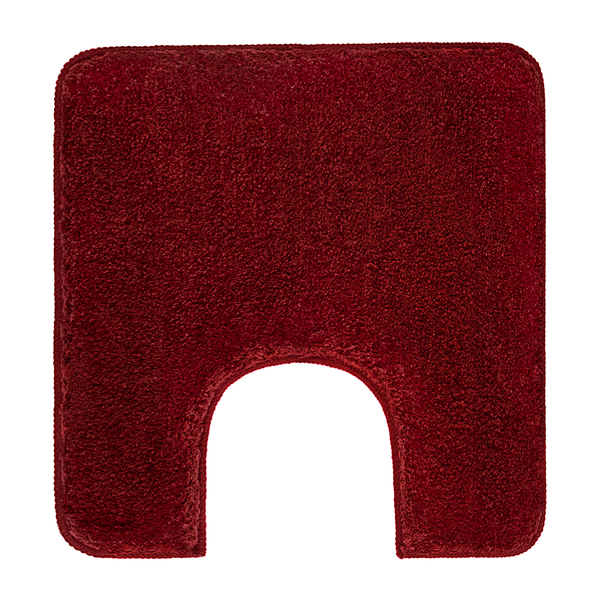 WC-Vorleger Meadow - Polyester - Rot