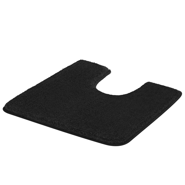 WC-Vorleger Meadow - Polyester - Schwarz