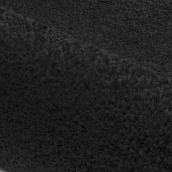 WC-Vorleger Meadow - Polyester - Schwarz