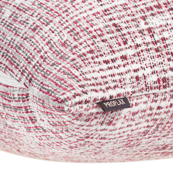 Kissenbezug Nica - Mischgewebe - Rot - 50 x 50 cm