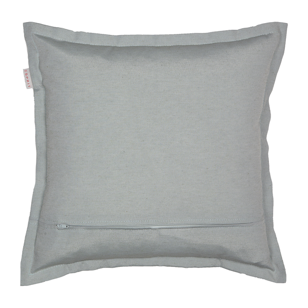 Kissenbezug Grand - Mischgewebe - Mintgrau