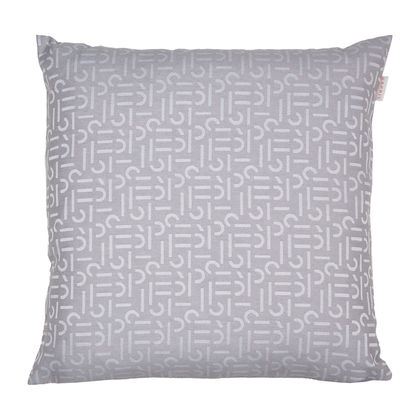 Kissenbezug Scatter - Mischgewebe - Lichtgrau