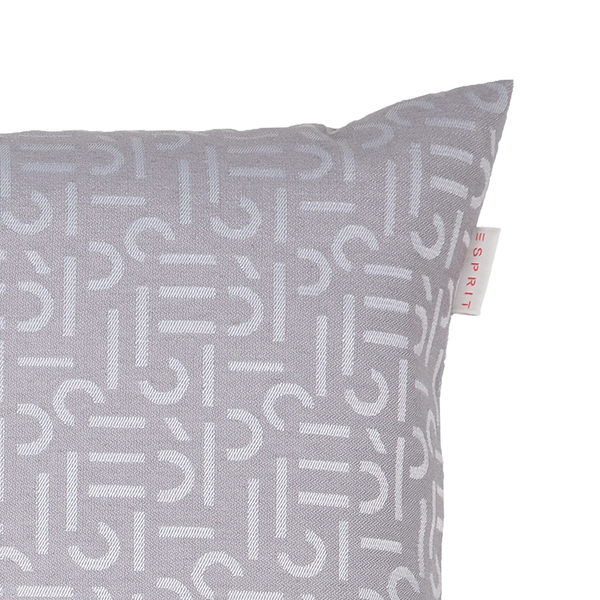 Kissenbezug Scatter - Mischgewebe - Lichtgrau