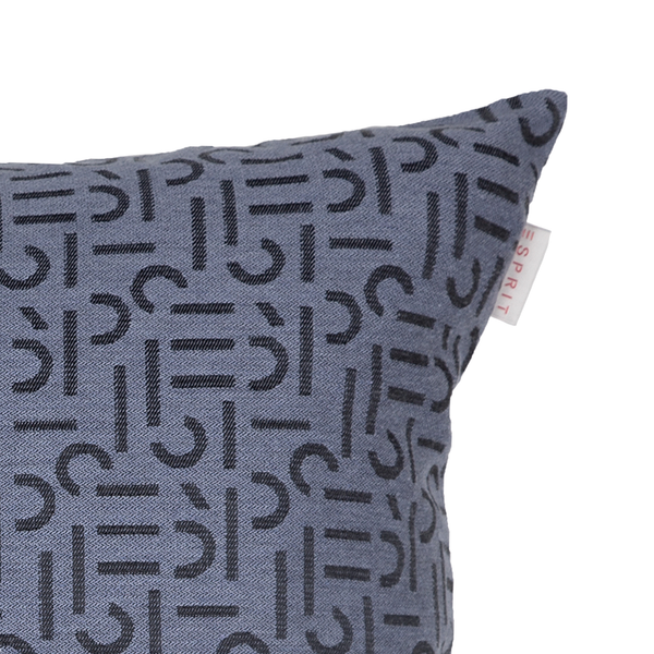 Kissenbezug Scatter - Mischgewebe - Graublau