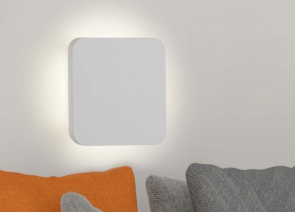 LED-Wandleuchte Gypsum - Stein - 24-flammig