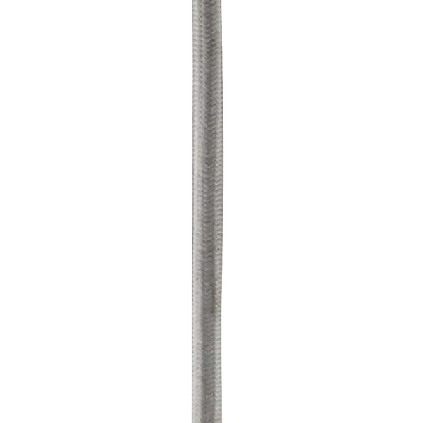 Pendelleuchte Whisk - Klarglas / Stahl - 1-flammig - Silber