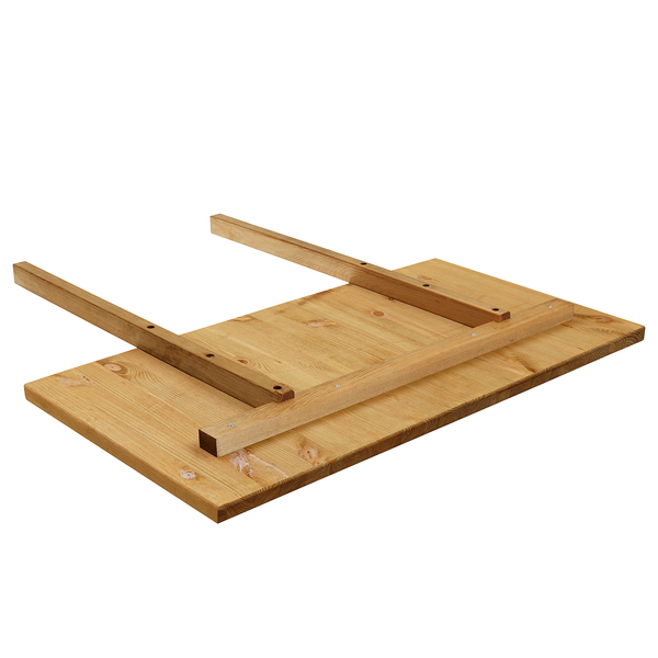 Ansteckplatte Boston - Kiefer massiv - Kiefer Laugenfarbig - 40 x 78 cm
