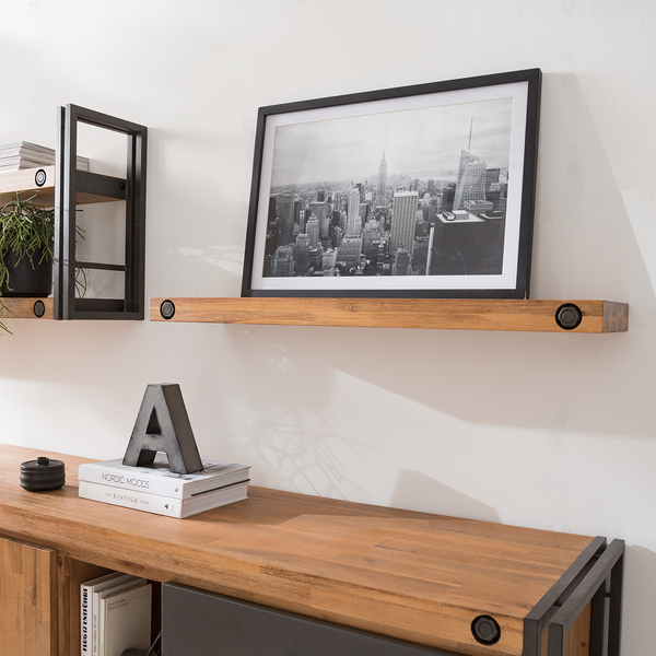 Wandboard MANCHESTER - Akazie massiv - Breite: 90 cm