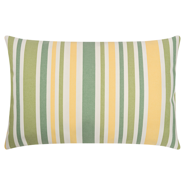 Kissenhülle Marbella - Polyacryl - Grün / Weiß - 60 x 40 cm
