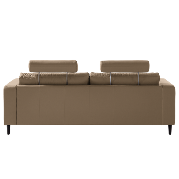 Kopfstütze Coso II - Echtleder - Echtleder Neto: Taupe