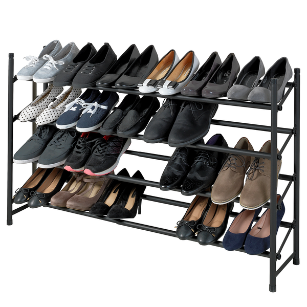 Schuhregal Hero - Stahl - Schwarz