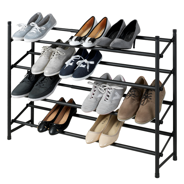 Schuhregal Hero - Stahl - Schwarz