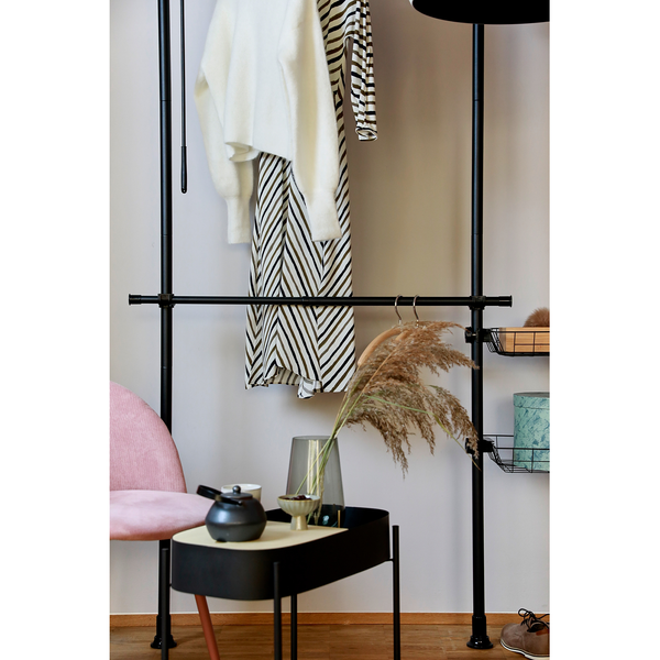 Teleskop-Regal Herkules Basic - Stahl - Schwarz
