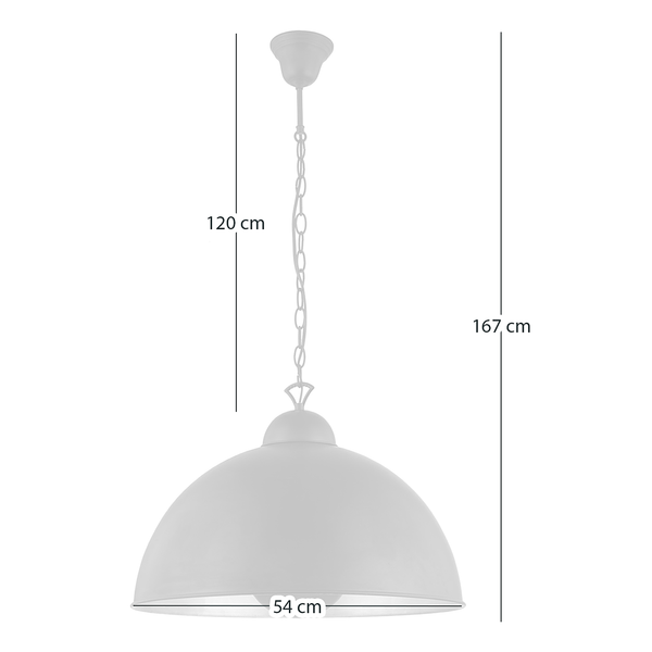 Pendelleuchte Irving - Eisen - 1-flammig