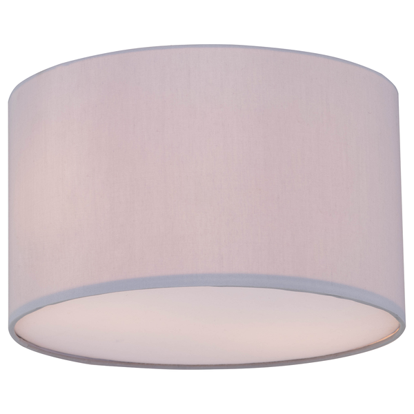 Deckenleuchte Summa Small - Baumwollstoff  / Eisen - 2-flammig - Grau