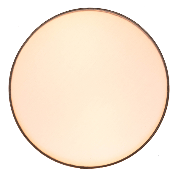 Deckenleuchte Summa Small - Baumwollstoff  / Eisen - 2-flammig - Braun