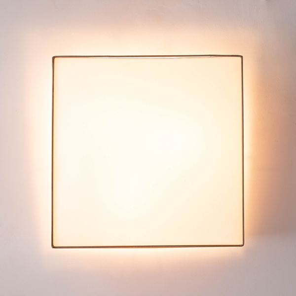 Deckenleuchte Borris - Baumwollstoff  / Eisen - 3-flammig - Braun