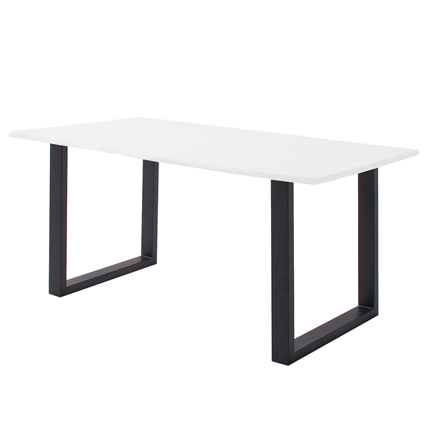 Tischgestell KAPRA - Eisen - Schwarz - U-Form