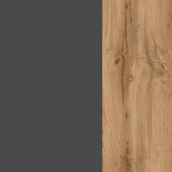 Hängeschrank Verciano - Matt Grau