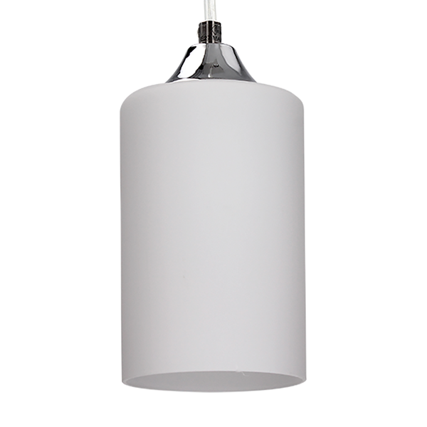 Pendelleuchte Mix&Match - Milchglas / Stahl - Flammenanzahl: 1