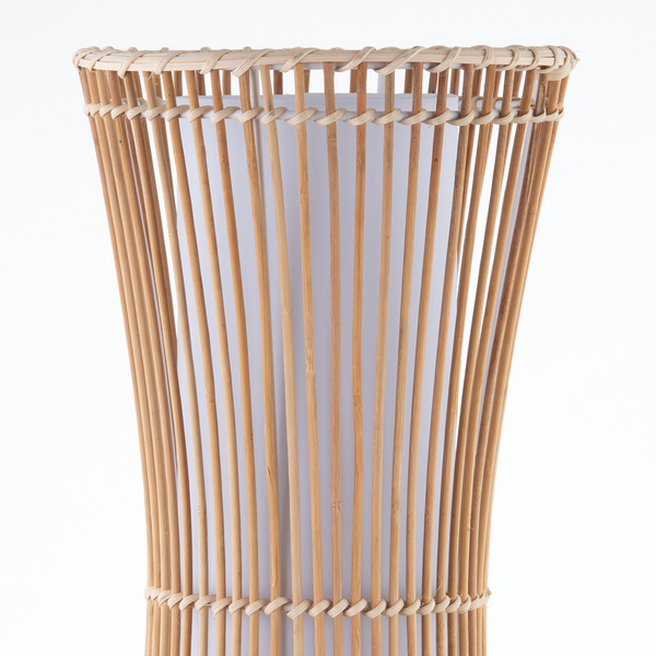 Stehleuchte Feux - Polyrattan / Metall - 1-flammig