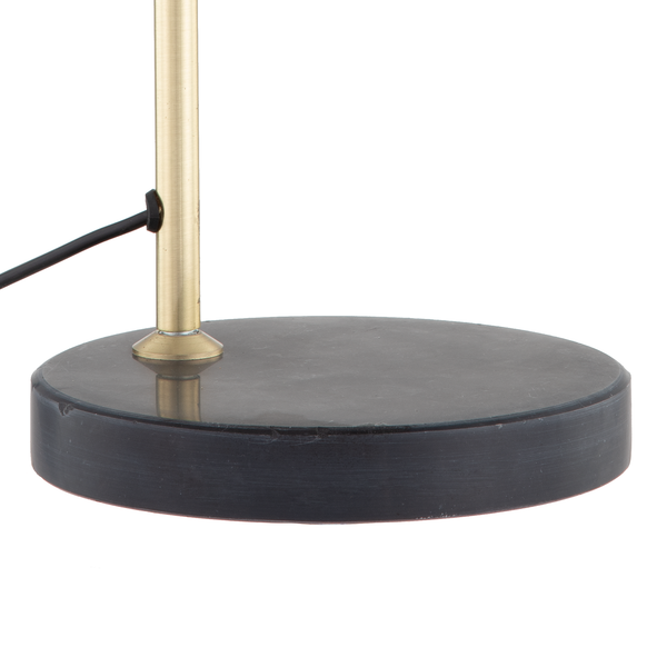 Tischleuchte Fulvy - Spiegelglas / Metall - 1-flammig