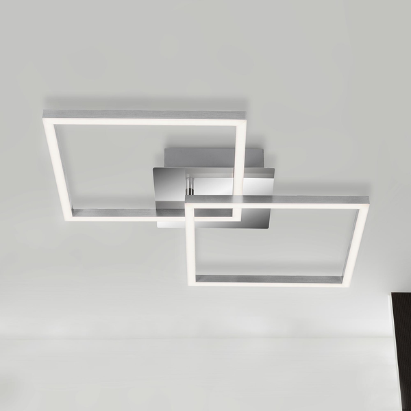 LED-Deckenleuchte  Frame - Polycarbonat / Stahl - 1-flammig