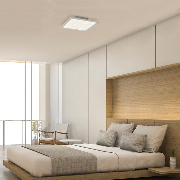 LED-Deckenleuchte  Vesta - Acryl / Stahl - 1-flammig