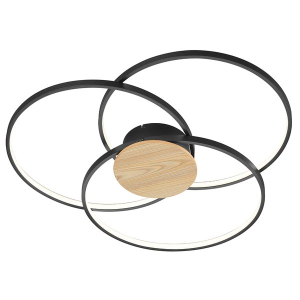 LED-Deckenleuchte Sedona - Kunststoff / Aluminium - 1-flammig