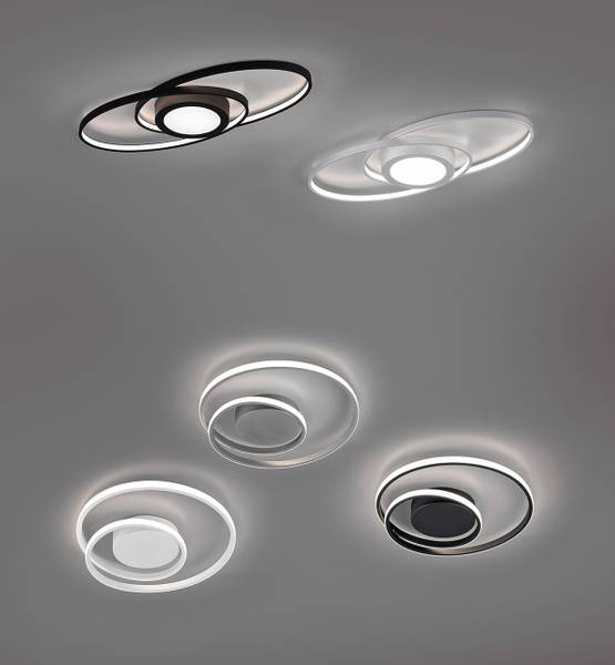 LED-Deckenleuchte Zibal - Weiß