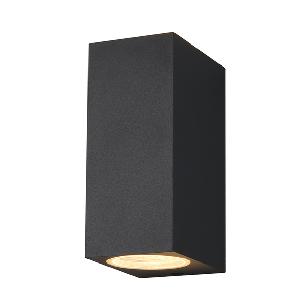 Wandleuchte Roya II - Aluminium - 2-flammig